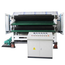 Single cylinder double doffer polyester recycling machinery carding machines needle punching production line